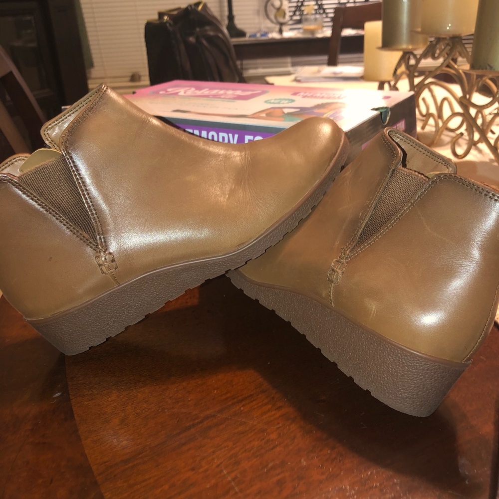Memory foam booties